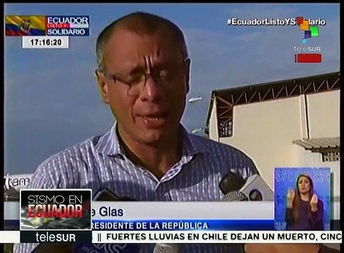 Cifra de víctimas del sismo de Ecuador: 246 muertos y 2,527 heridos