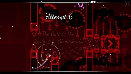 I hacked Realm of Bloodshadow on Geometry Dash...JK