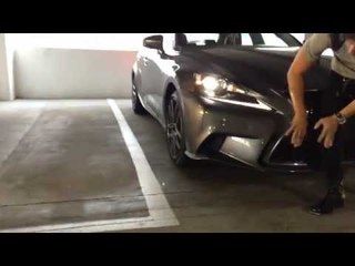 Guy Gets a Nasty Surprise Showing Off His New Lexus
