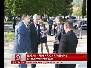 DODIK I ČOVIĆ SASTANAK U TREBINJU