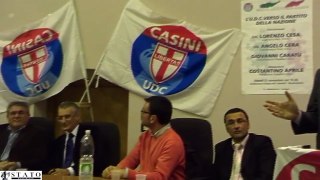 Manfredonia, on. Cesa a Manfredonia, convegno UdC (STATO)