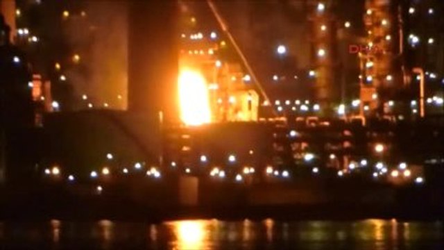 Tüpraş İzmit Rafinerisi'nde Yangın