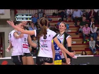 Novara - Modena 1-3 - Highlights - Gara 3 quarti di finale - Play off Scudetto 2015/16