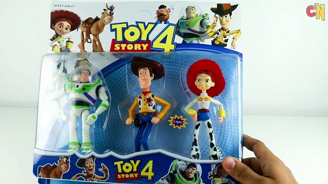 قصة لعبة Toy Story 4 وودي باز يطير جيسي Woody B...