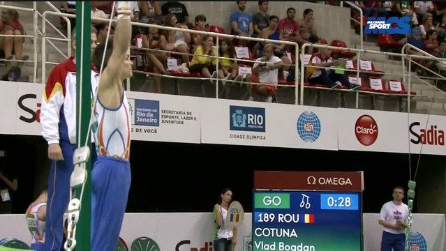 Vlad COTUNA (ROM) Rings - Rio Test Event 2016 TF/Qual
