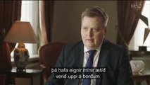 Icelandic Prime Minister caught with lying(short version)