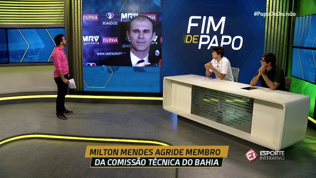 Milton Mendes fala sobre confusão na Fonte Nova