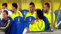 Epic Funny Someone Farts in Real Madrids Bench Guess Who ? Real Madrid vs Las Plamas 2016