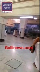 Safa Marwa Security Glass Broken by one Pilgrim