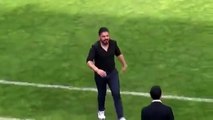 (Disgusting) Angry Rino Gennaro Gattuso Slaps his Assistant vs Spal 2016