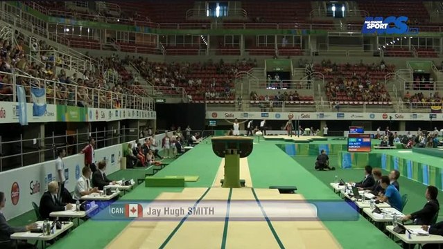 Jay Hugh SMITH (CAN) VT - Rio Test Event 2016 TF/Qual