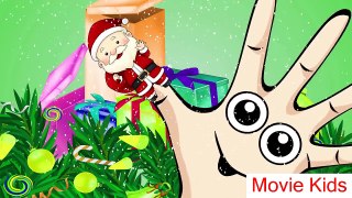 Christmas Finger Family Song For Kids | Xmas Surprise Eggs Animation for Children | Nursery Rhymes