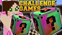 PopularMMOs Minecraft: PAT AND JEN SLY UNLUCKY BLOCK CHALLENGE GAMES