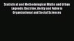 [PDF] Statistical and Methodological Myths and Urban Legends: Doctrine Verity and Fable in