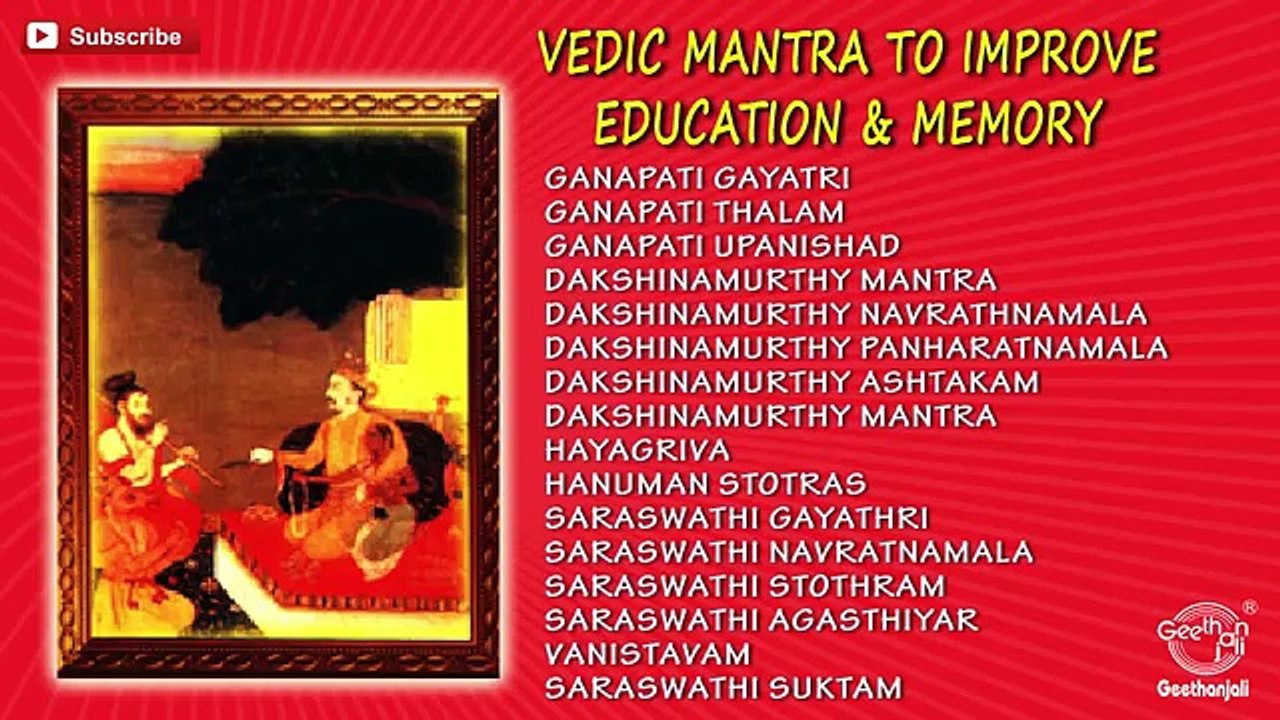 Vedic Mantra to Improve Education and Memory - Dr.R.Thiagarajant 28