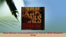 PDF  Bare Bones Conversations on Terror With Stephen King PDF Online