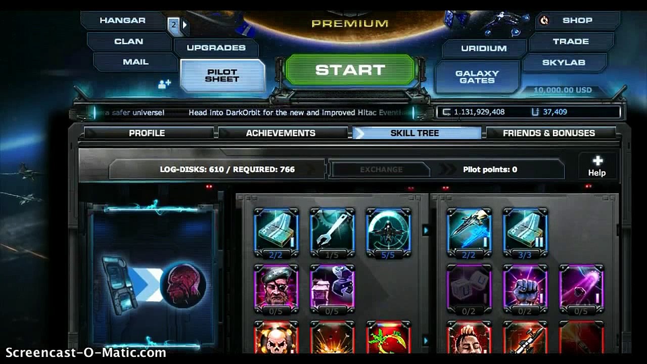 Darkorbit account for sale. 2013