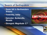 More Earthquakes Felt in NW Arizona