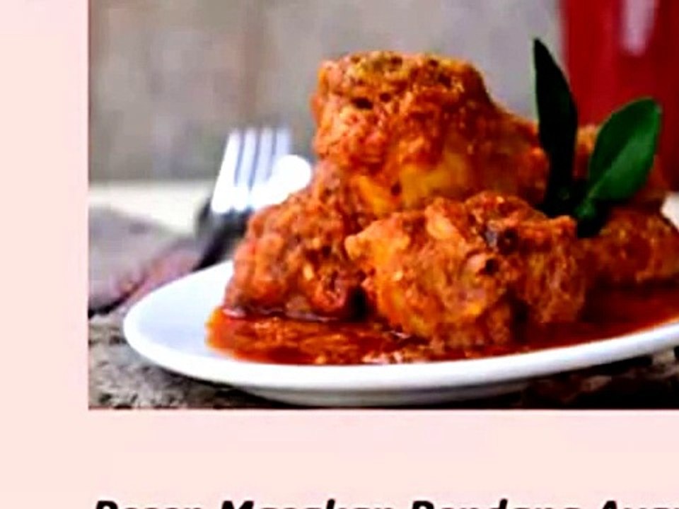 Cara memasak ayam rendang enak