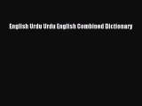 Read English Urdu Urdu English Combined Dictionary PDF Online