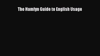 Download The Hamlyn Guide to English Usage PDF Free