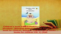 PDF  Childrens book Italian Peekaboo baby Cucu mio piccolino Bilingual Edition Download Full Ebook