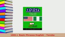 PDF  1001 Basic Phrases English  Yoruba Download Online