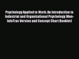 [PDF] Psychology Applied to Work: An Introduction to Industrial and Organizational Psychology