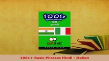 PDF  1001 Basic Phrases Hindi  Italian Download Online