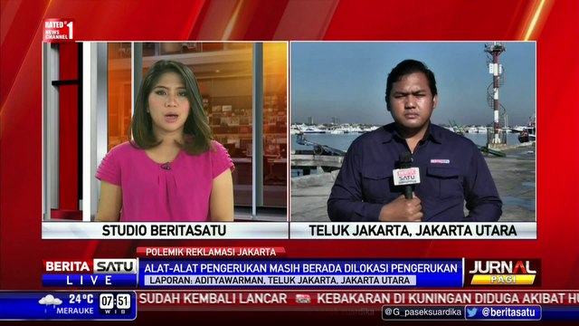 Proyek Reklamasi di Pulau G Sepi Aktivitas