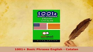 PDF  1001 Basic Phrases English  Catalan Download Full Ebook