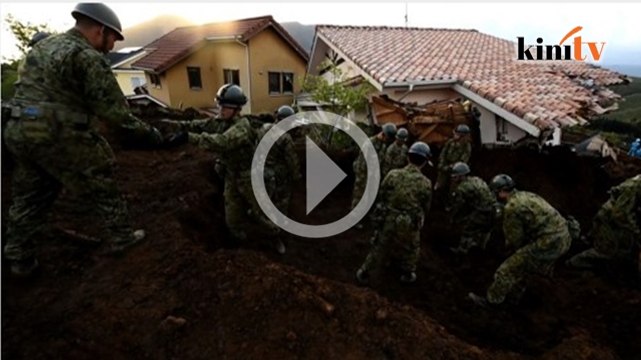 Ramai mangsa masih terperangkap dalam gempa di Jepun