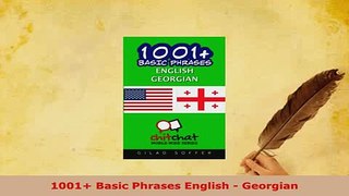 PDF  1001 Basic Phrases English  Georgian Read Online