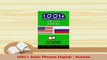 PDF  1001 Basic Phrases English  Russian Download Full Ebook