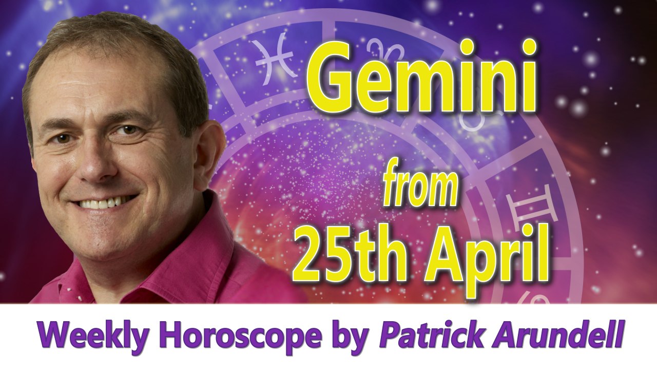 Gemini Weekly Horoscope from 25th April 2016