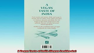 READ book  A Vegan Taste of India Vegan Cookbooks  FREE BOOOK ONLINE