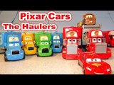 Disney Pixar Cars The Haulers with Mack and Lightning McQueen Off Road Mater and more