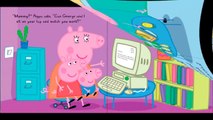 Peppa Pig Peppa Pigs Family Computer Childrens books Nursery Rhymes Audiobook English rhymes