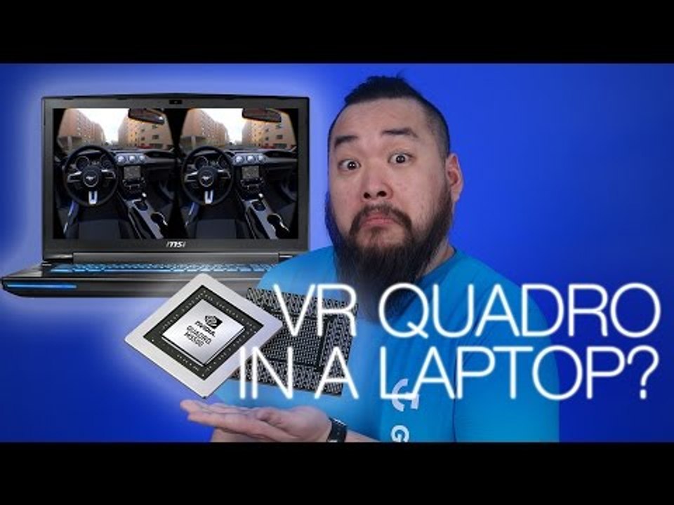 GTC 2016 Keynote, MSI Quadro Laptop, PS4 PC Remote Play.