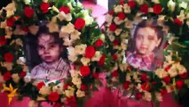 مراسم خاک سپاری اجساد سردار احمد، خانم و دو طفل اش در.