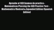 Read Apruebe el GED Examen de practica - Matematicas/Passing the GED Practice Test - Mathematics/Revised