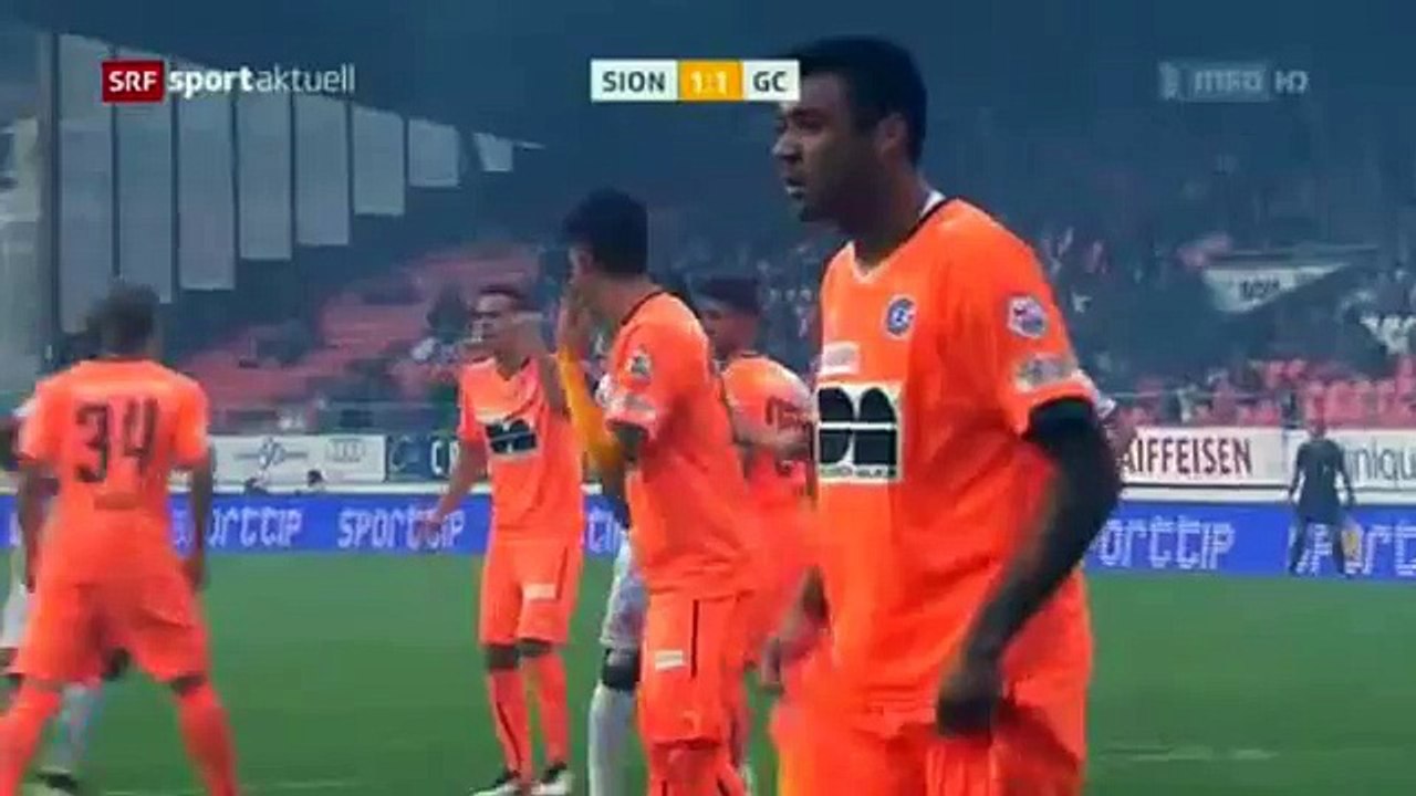 FC Sion 2:1 Grasshoppers (28.Runde 2015/16)