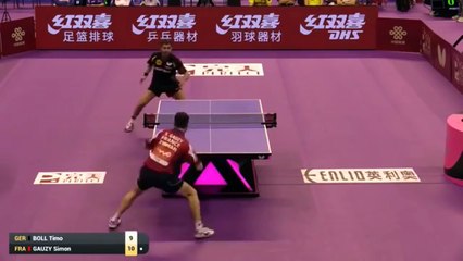 2016 World Championships Highlights: Timo Boll vs Simon Gauzy Video