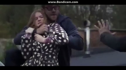 Hollyoaks Nico pushes Will off the hospital roof