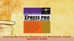 PDF  Avid Xpress Pro for Windows and Macintosh Visual QuickPro Guide Read Online