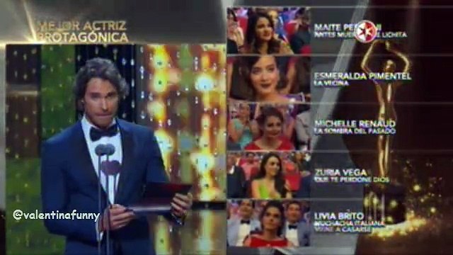 Maite Perroni Mejor Actriz Premios TVyNovelas 2016