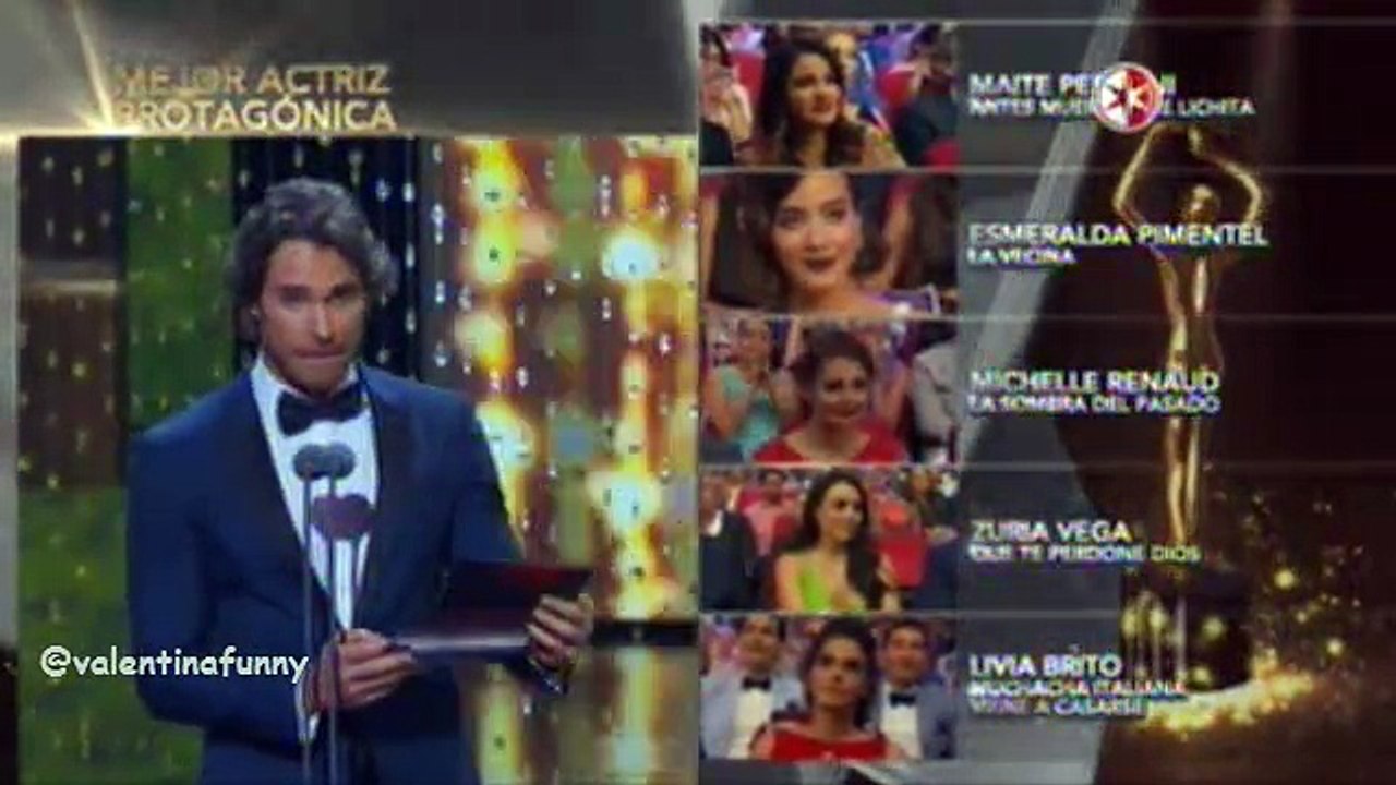 Maite Perroni "Mejor Actriz" Premios TVyNovelas 2016