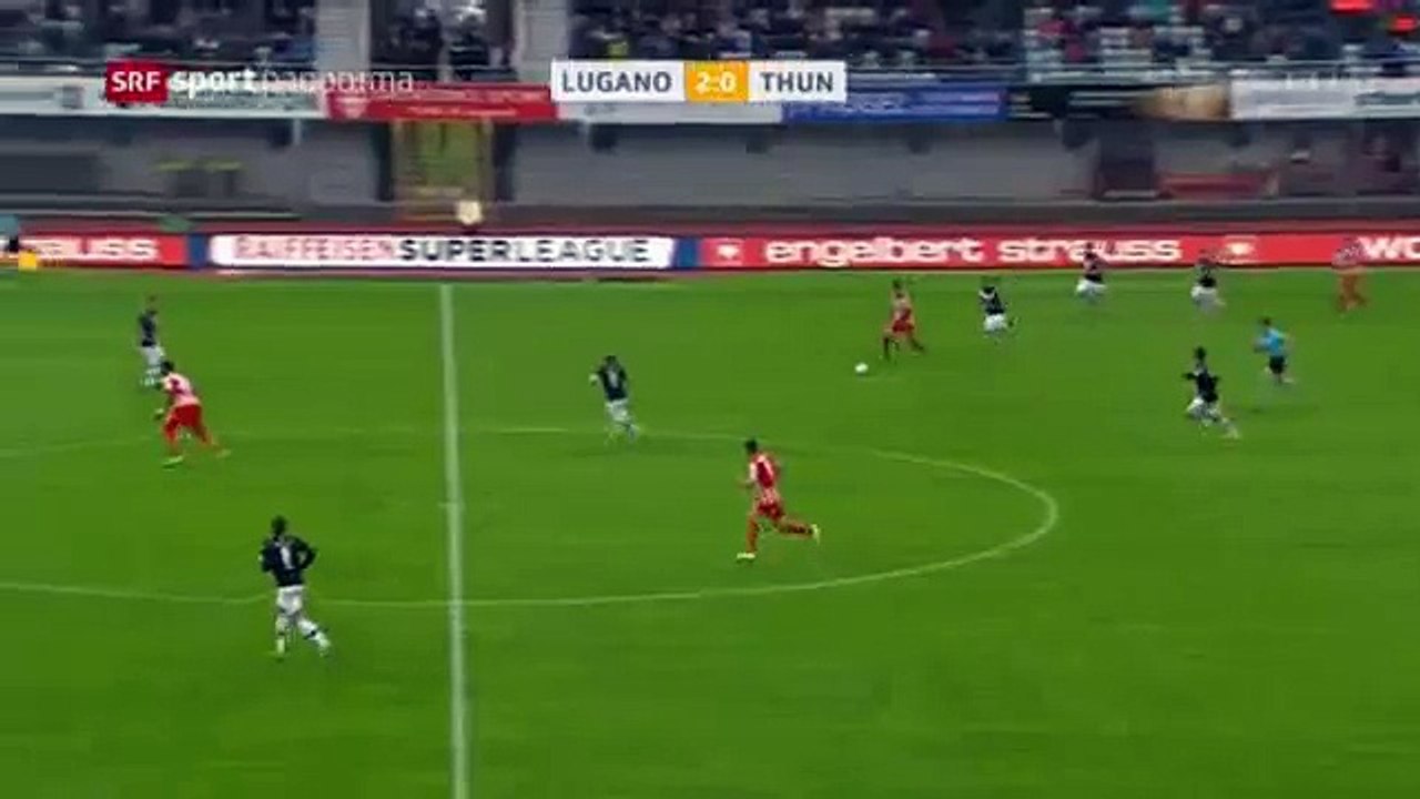 FC Lugano 2:1  FC Thun (28.Runde 2015/16)