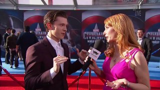 Tom Holland Talks Spider-Man on Marvel's Captain America: Civil War Red Carpet Premiere