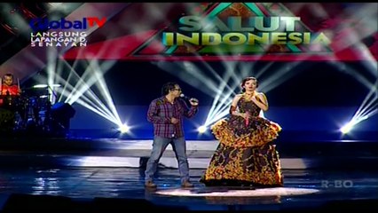 PAS BAND Feat ZASKIA [Ku Merindu] Live Konser Salut Indonesia GLOBAL TV (07-12-2013)